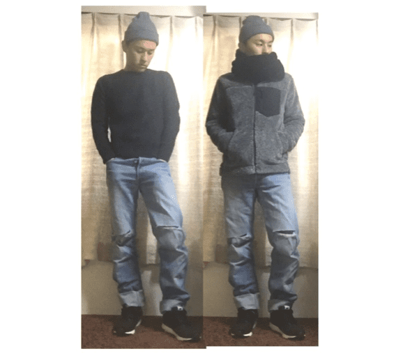 古着 初心者 コーデ